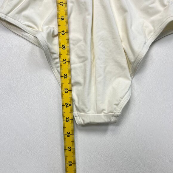 NWOT Zimmermann TEDDY PLUNGE 1PC in IVORY PAISLEY Swimsuit Size 2 - Picture 15 of 16